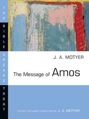 cover image of The Message of Amos